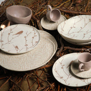 Speckled Ceramic Dinner Plate Set