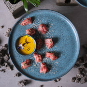 Reactive Glaze Dinner Plate Set