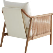 Braided Cord Wood-Frame Accent Chair – chair (view 6) | Roost & Roam
