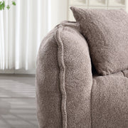 Boucle Channel-Tufted Loveseat Sofa — additional product view 22