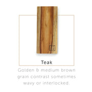 Teak Wood Utensil Holder
