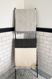 Kilim-Woven Cotton Throw Blanket