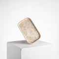 Small Travertine Marble Catchall Tray