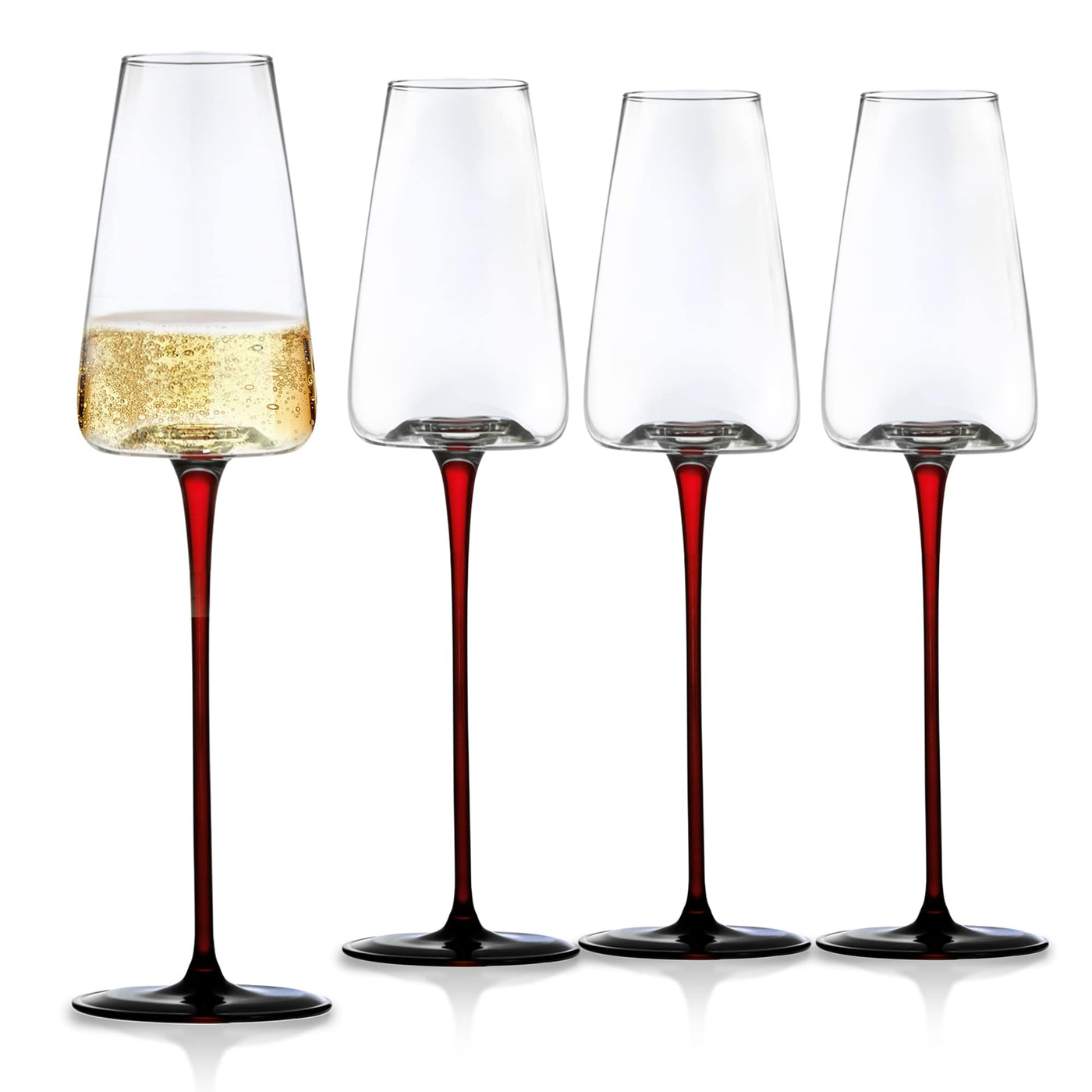 Concave Champagne Glasses