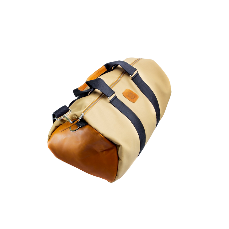 Ripstop Leather-Trim Weekender Duffel