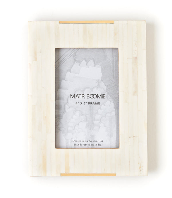 Inlaid Bone Tile Picture Frame