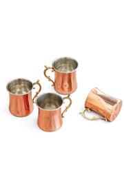 Copper Cocktail Mug Set