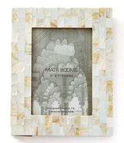 Mother of Pearl Mosaic Picture Frame