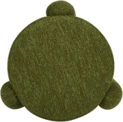 Moss Boucle Round Upholstered Ottoman – ottoman (view 5) | Roost & Roam