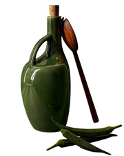 Matte Stoneware Olive Oil Dispenser