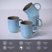 Speckled Ceramic Mug Set of Four