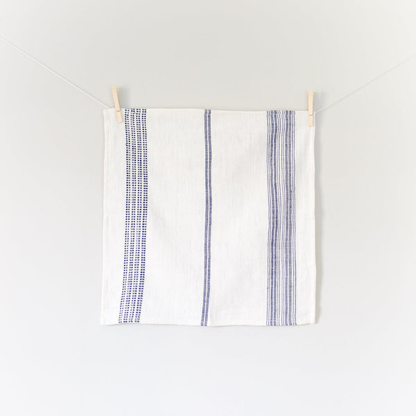 Hand-Spun Stripe Cotton Napkin Set