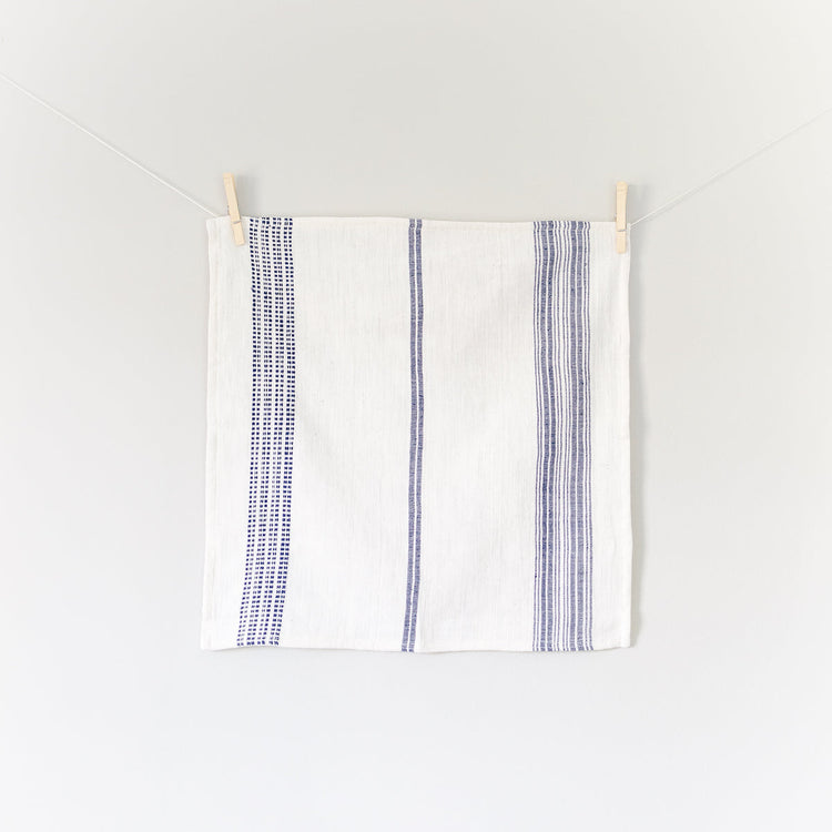 Hand-Spun Stripe Cotton Napkin Set