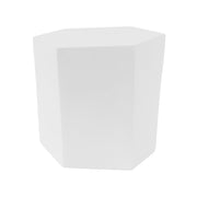 Geometric MGO Coffee Table Set — styled in a complete room vignette