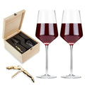 Lead-Free Crystal Wine Glass Gift Set