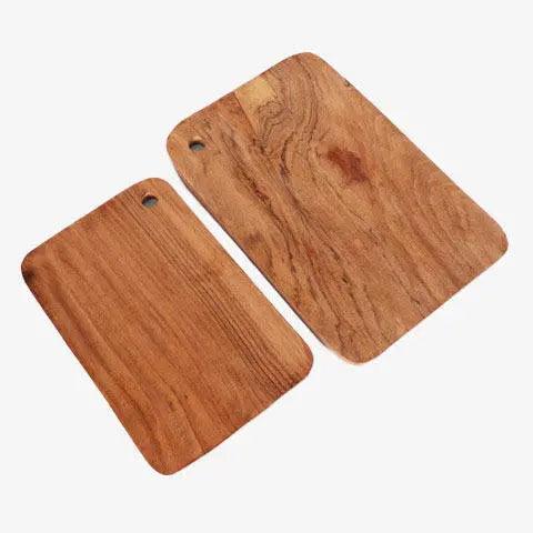 Acacia Wood Cutting Board Set