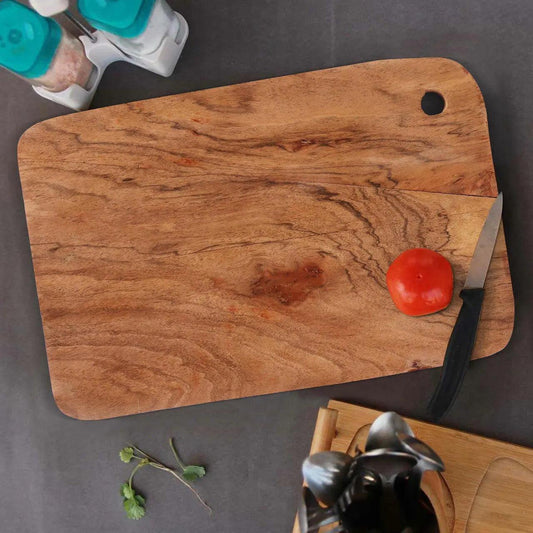Acacia Wood Cutting Board Set