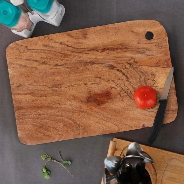 Acacia Wood Cutting Board Set
