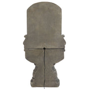 Floral Relief Polyresin Outdoor Wall Fountain