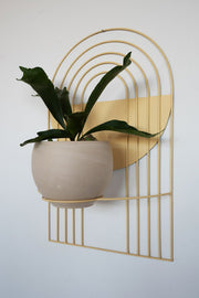 Arch-Form Painted Metal Wall Planter — additional product view 15