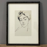 Mixed-Frame Gallery Wall Art Set — scale reference and proportion detail
