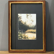 Mixed-Frame Gallery Wall Art Set — back and side profile detail