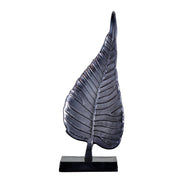 Cast Aluminum Bodhi Leaf Sculpture
