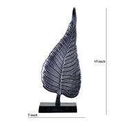 Cast Aluminum Bodhi Leaf Sculpture