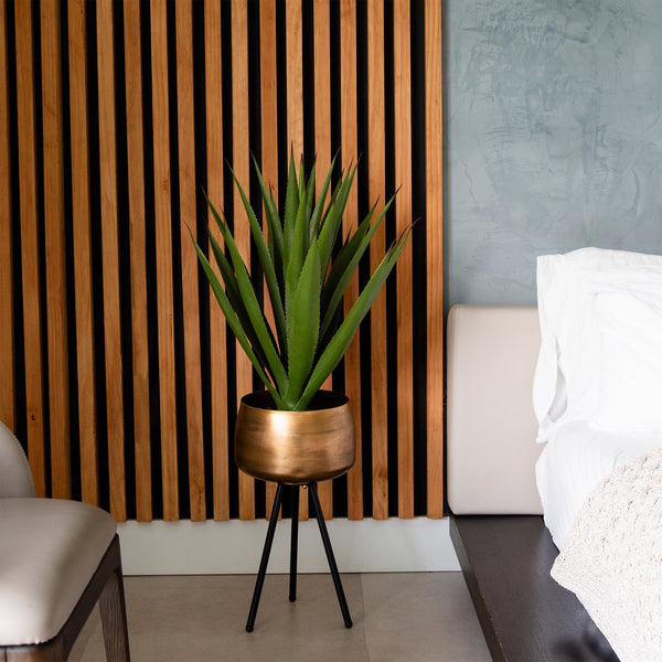 Artificial Agave Plant Nursery Pot