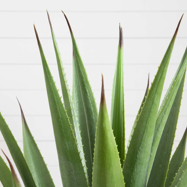 Artificial Agave Plant Nursery Pot