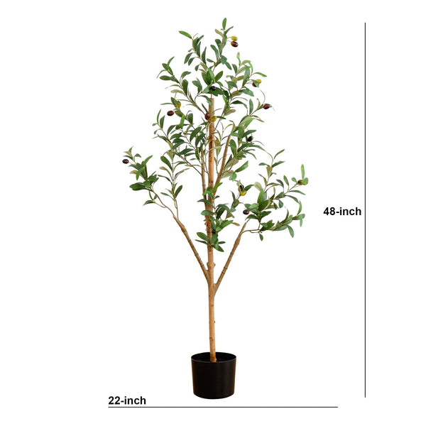 Faux Olive Tree Natural Trunk