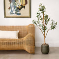 Faux Olive Tree Natural Trunk