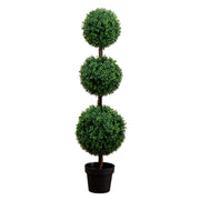 Triple Ball Boxwood Topiary Tree