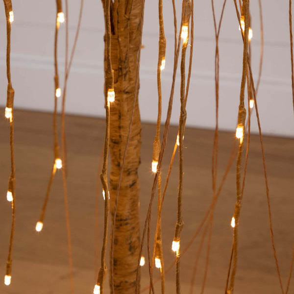 Pre-Lit Artificial Willow Tree