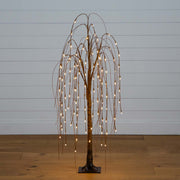 Pre-Lit Artificial Willow Tree