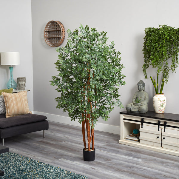 Faux Aralia Indoor Tree