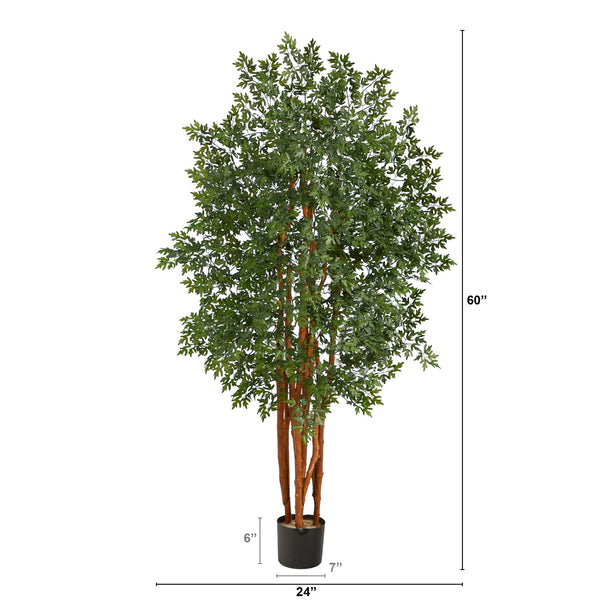 Faux Aralia Indoor Tree
