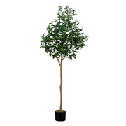 Faux Olive Indoor Tree