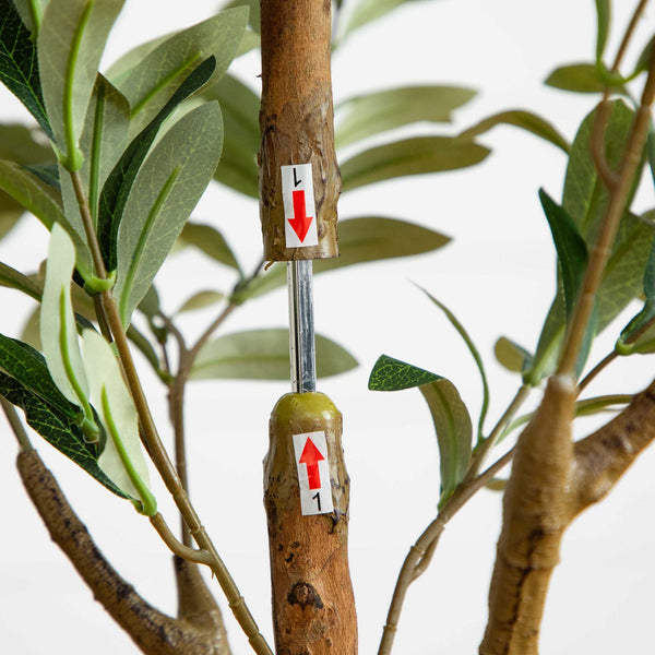 Faux Olive Tree Natural Trunk