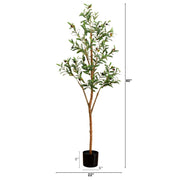 Faux Olive Tree Natural Trunk