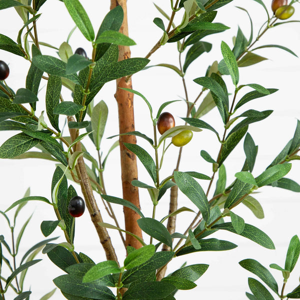 Faux Olive Tree Natural Trunk