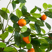 Faux Tangerine Citrus Tree