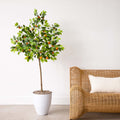 Faux Tangerine Citrus Tree