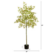 Autumn Nandina Artificial Indoor Tree