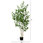 Real Touch Artificial Birch Tree