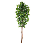 Double Trunk Artificial Ficus Tree