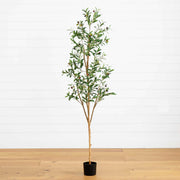 Faux Olive Tree Natural Trunk