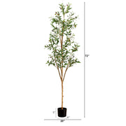 Faux Olive Tree Natural Trunk
