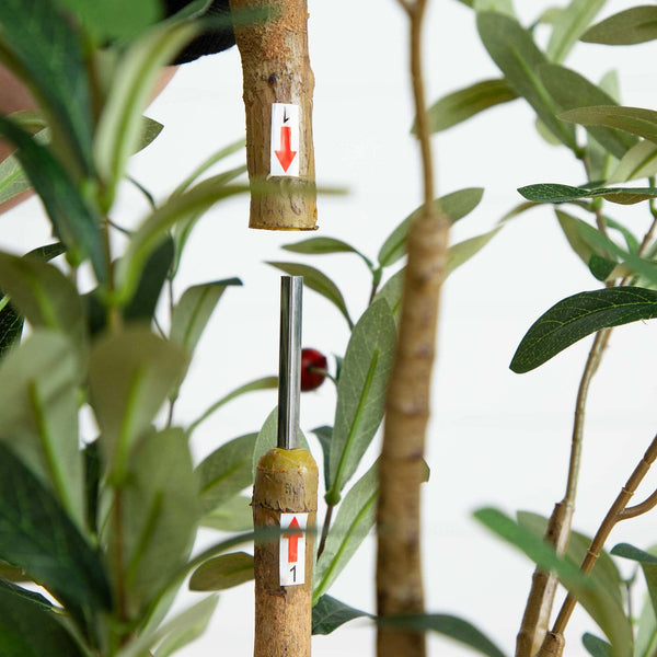 Faux Olive Tree Natural Trunk