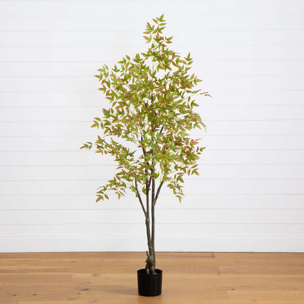 Autumn Nandina Artificial Indoor Tree